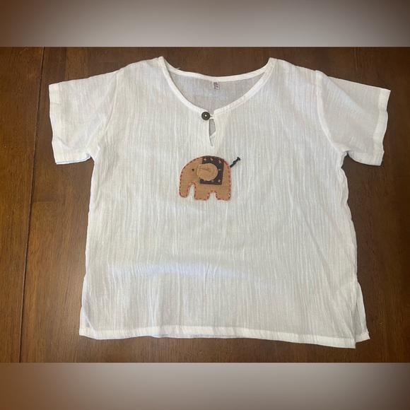 Boys Size 5 Hand Made Thai Shirt and Short Set - Picture 3 of 8